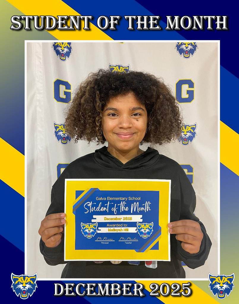 Student of the Month - December