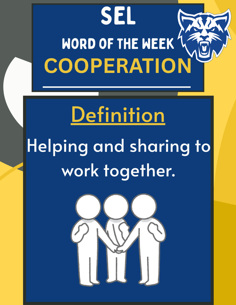 SEL Word of the Week - COOPERATION