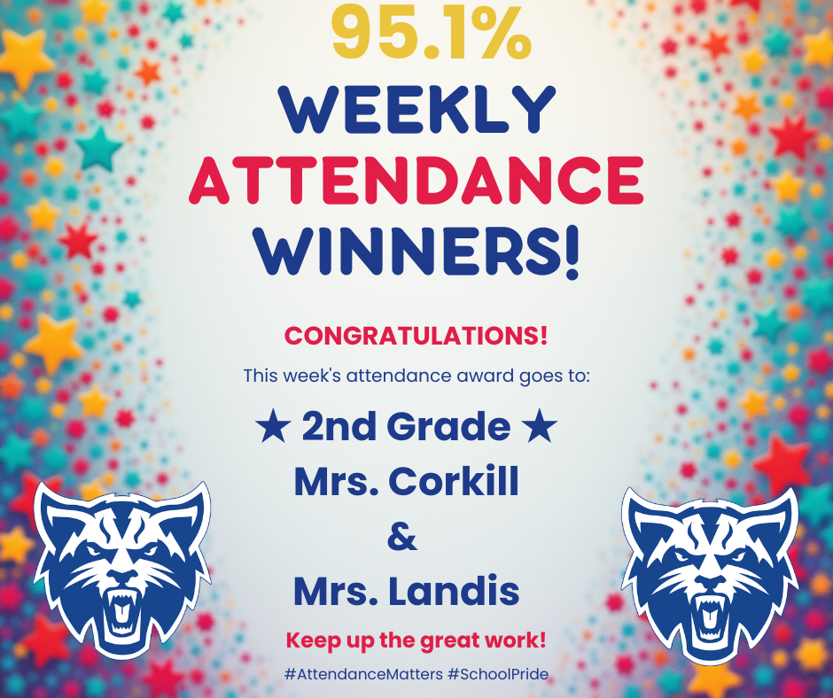 Attendance Winners - 2nd Grade