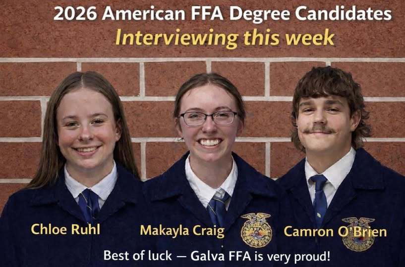 2026 American FFA Degree Candidates