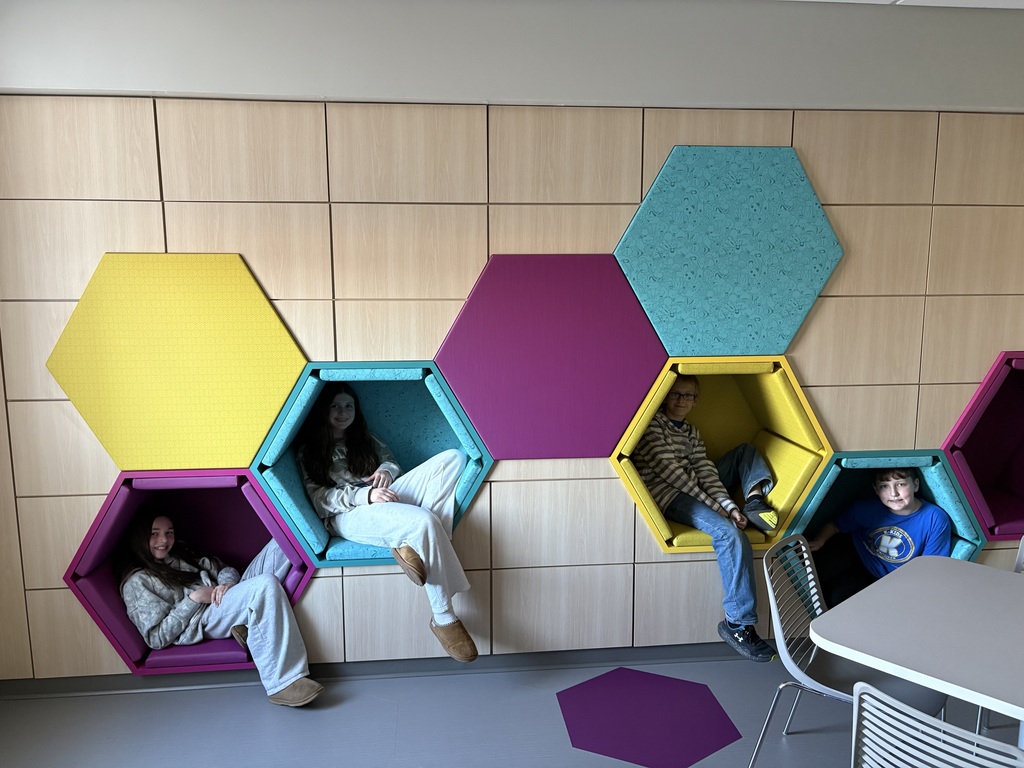 Playroom and reading area