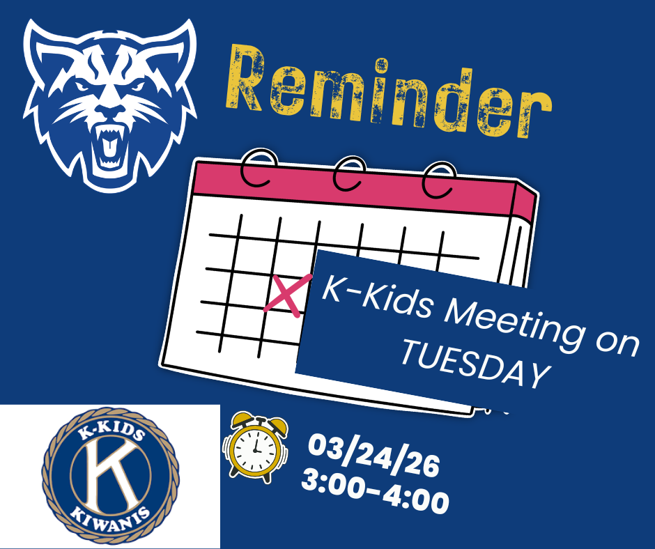 K-Kids Meeting Reminder