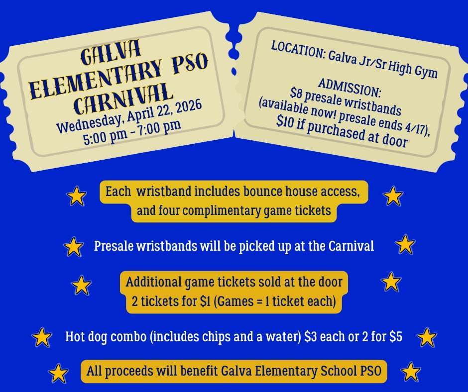 Elementary Carnival Reminder