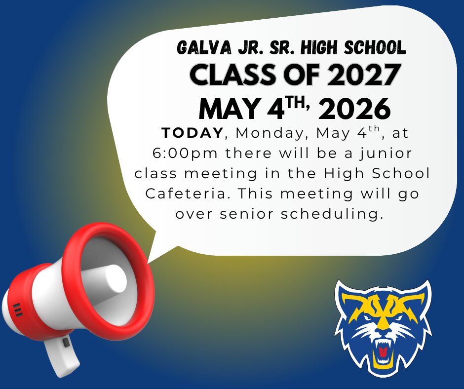 Class of 2027 Reminder 