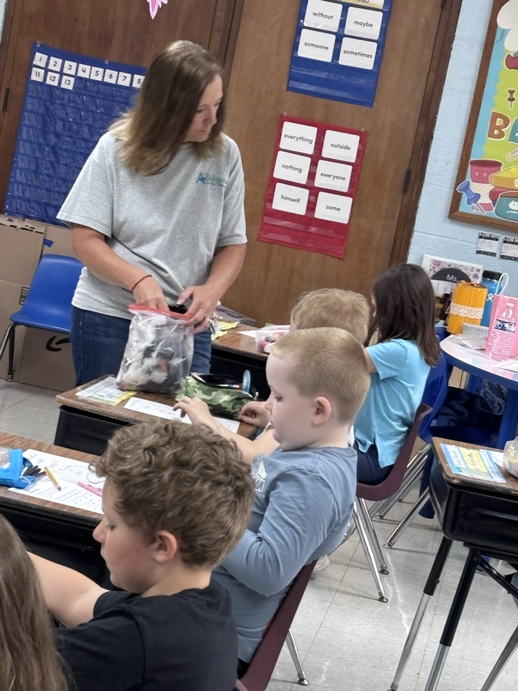 children in desks