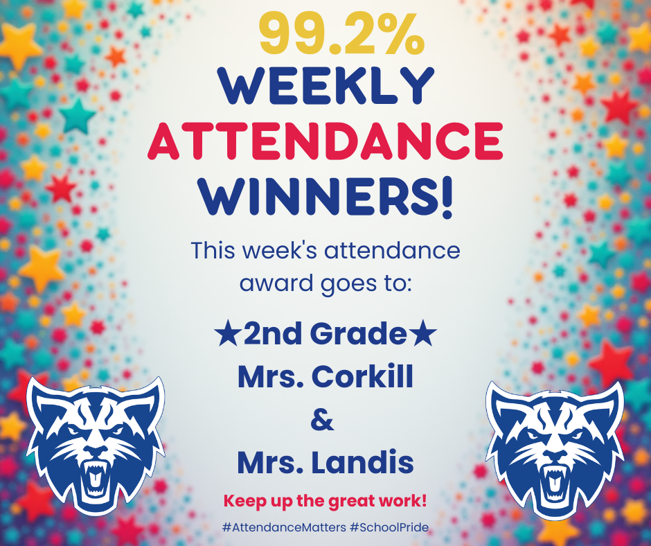 Attendance Winners - 2nd Grade