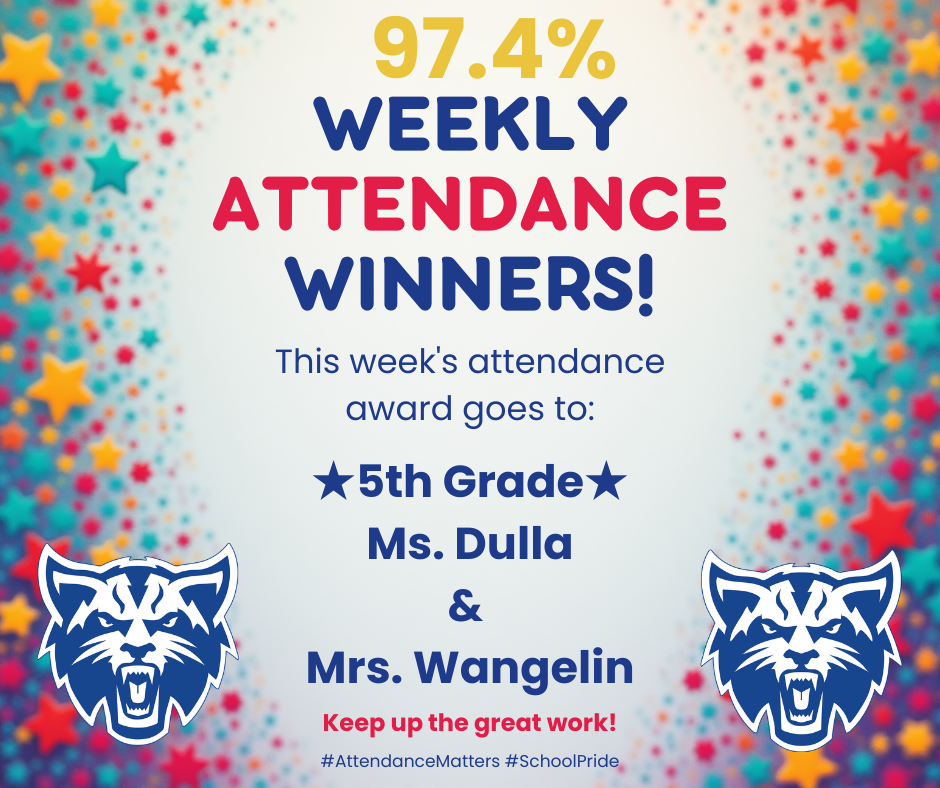 Attendance Winners - 5th Grade