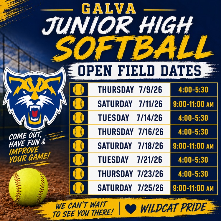 open field dates
