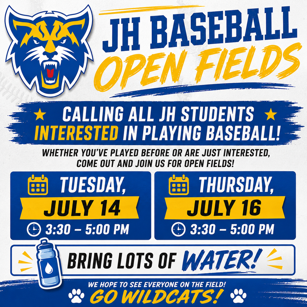 Open Field Schedule