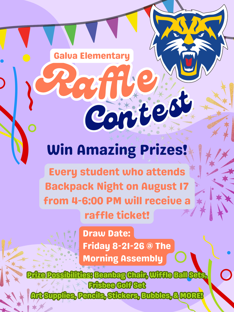 Backpack Night Raffle Contest