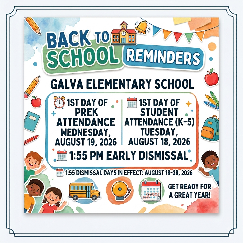 Back to School Dates 26-27