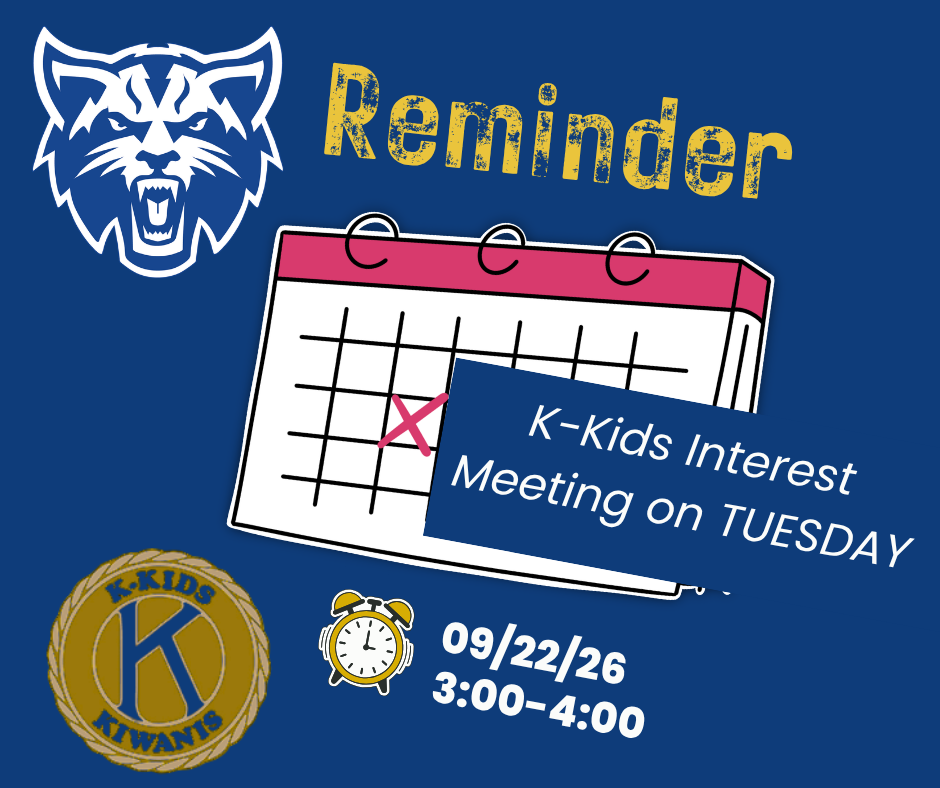 K-Kids Mtg. Reminder