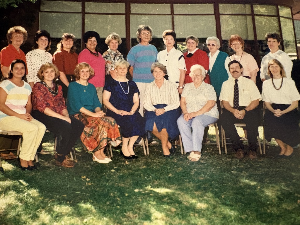 School staff from the 1980s