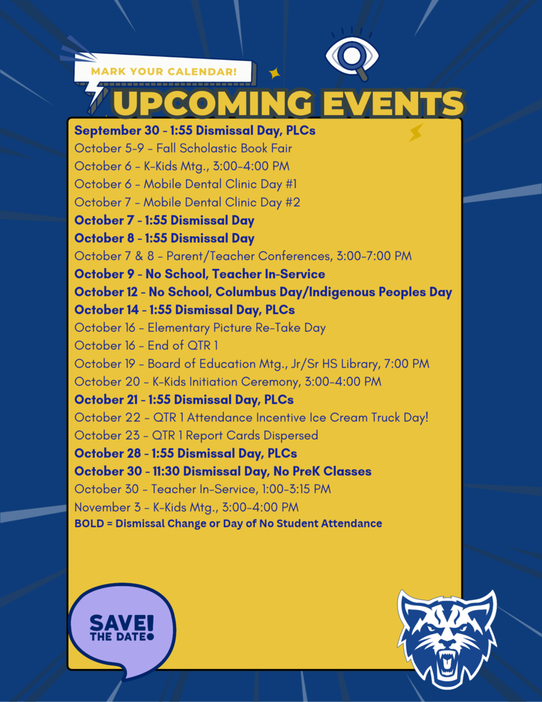 Upcoming Events