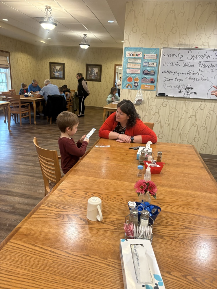1st grade visit to the Villas