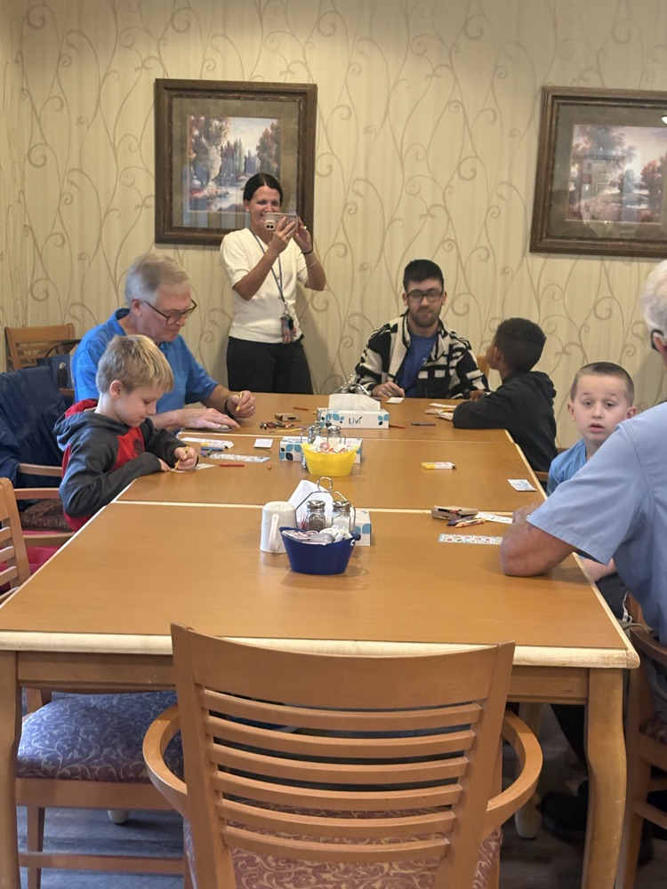 1st grade visit to the Villas