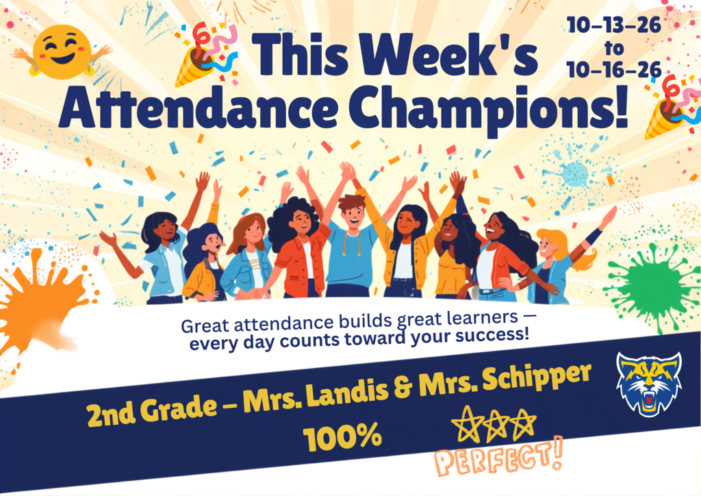 Attendance Winners - 2nd Grade