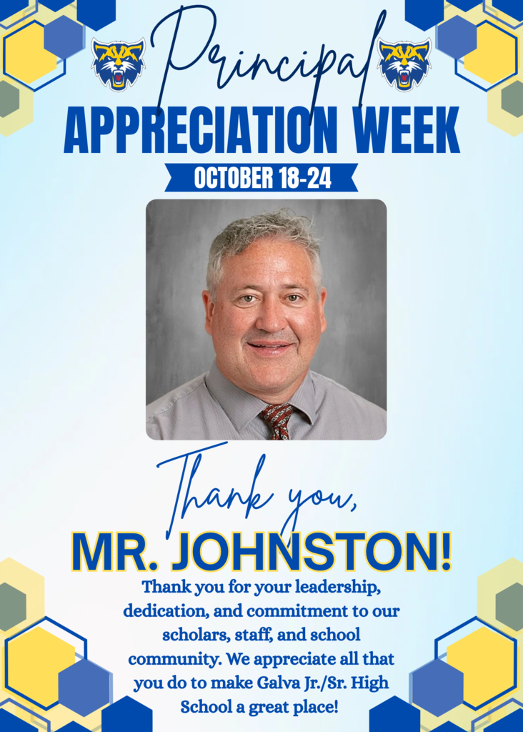 Mr. Johnston Principal Appreciation Week