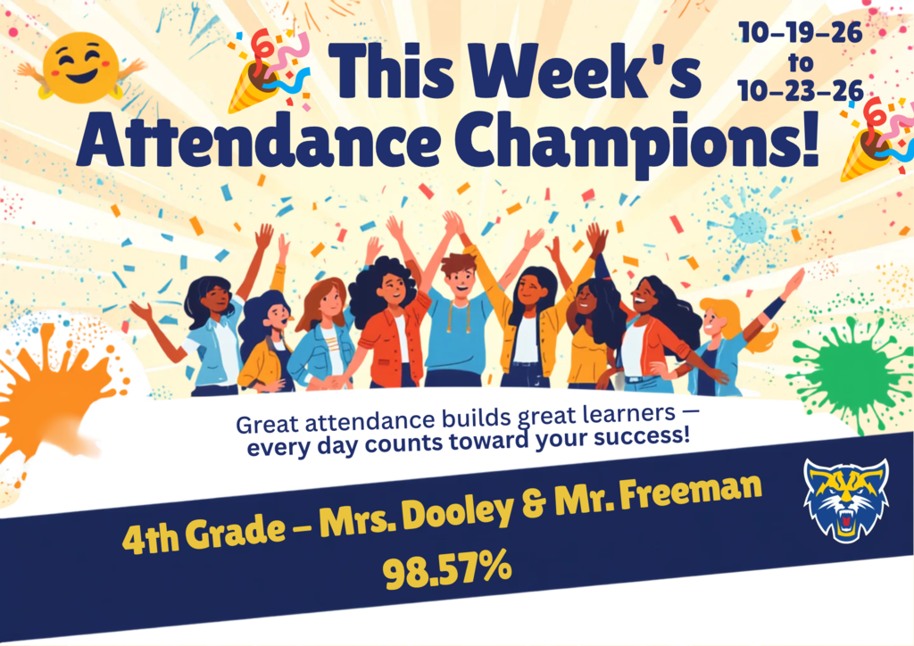 Attendance Winners - 4th Grade