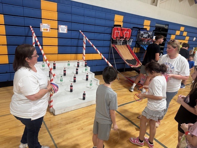 soda pop ring toss