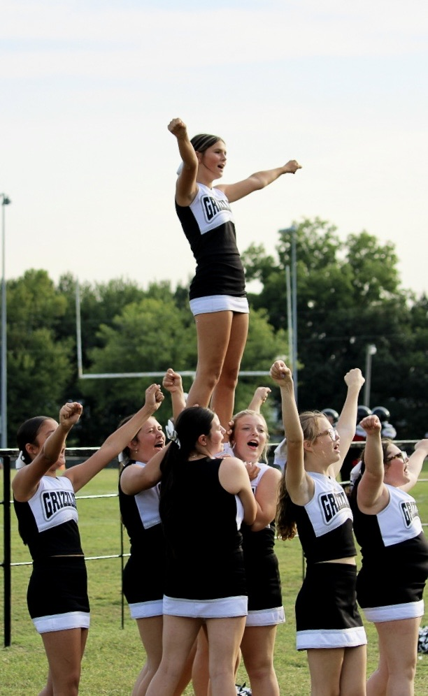 cheering