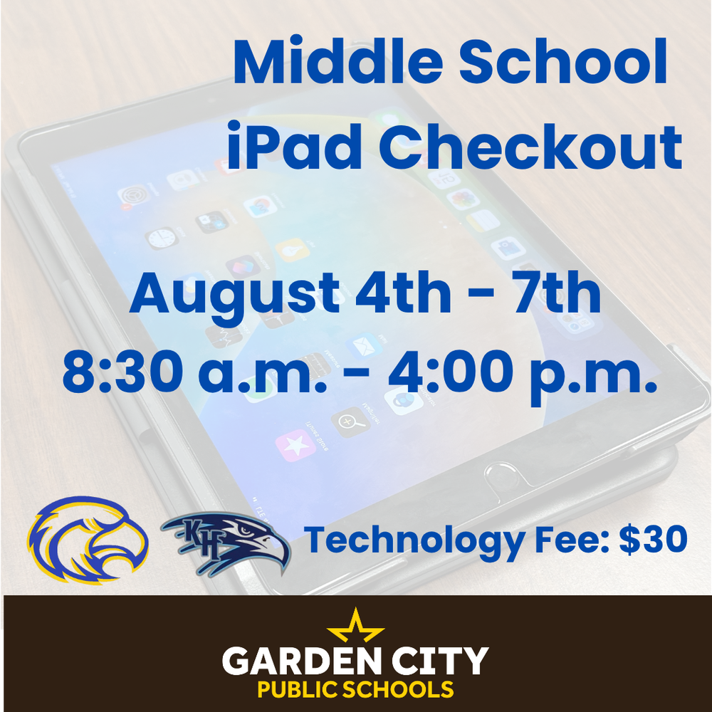 Middle School iPad Checkout 