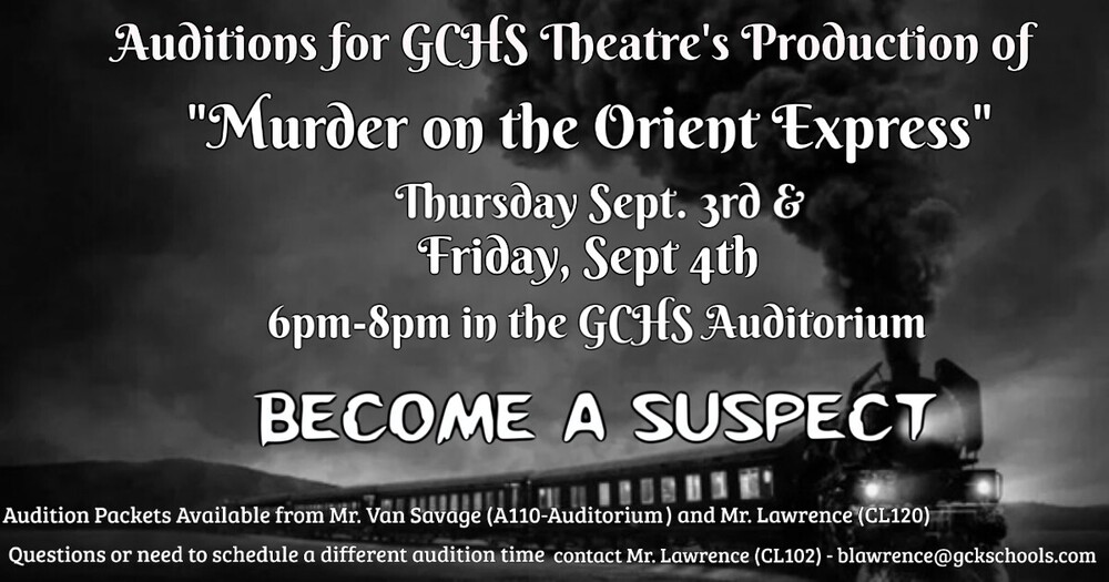 Auditions GCHS