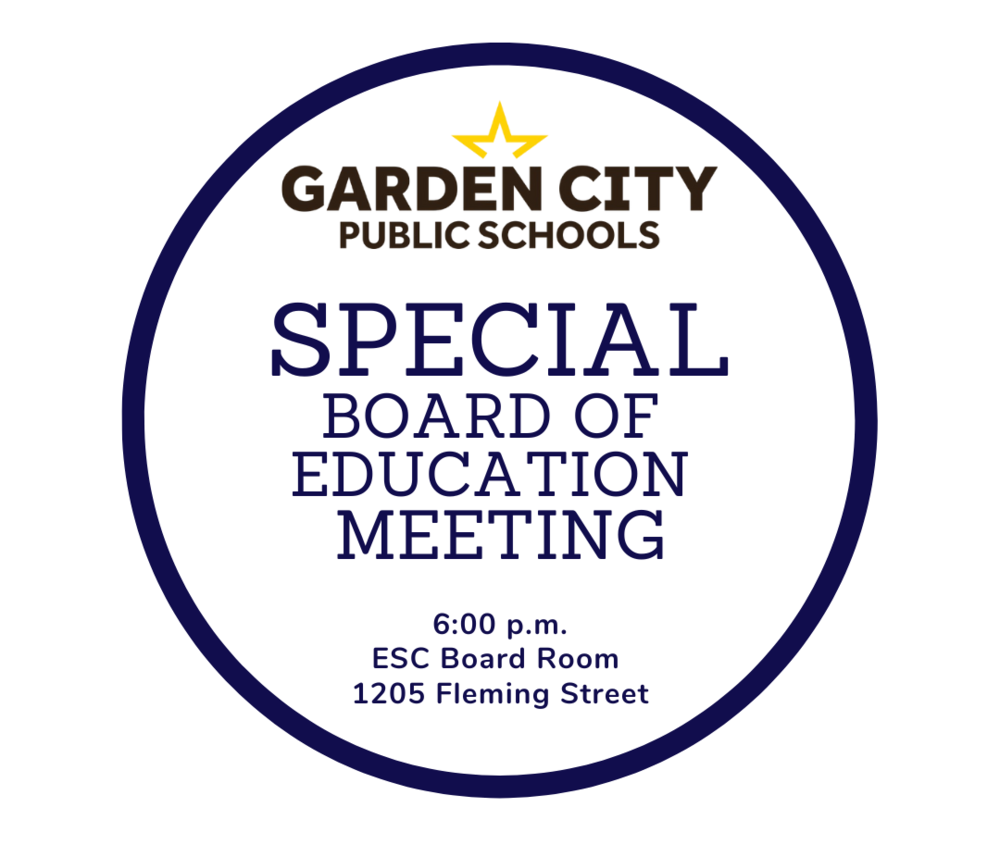 Special Board of Education Meeting 