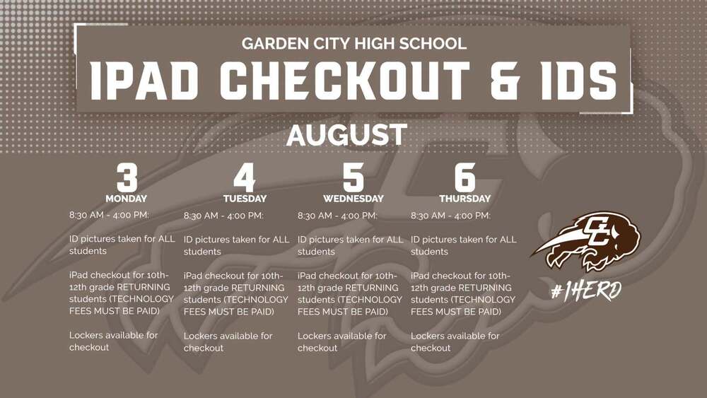 GCHS iPad Checkout 