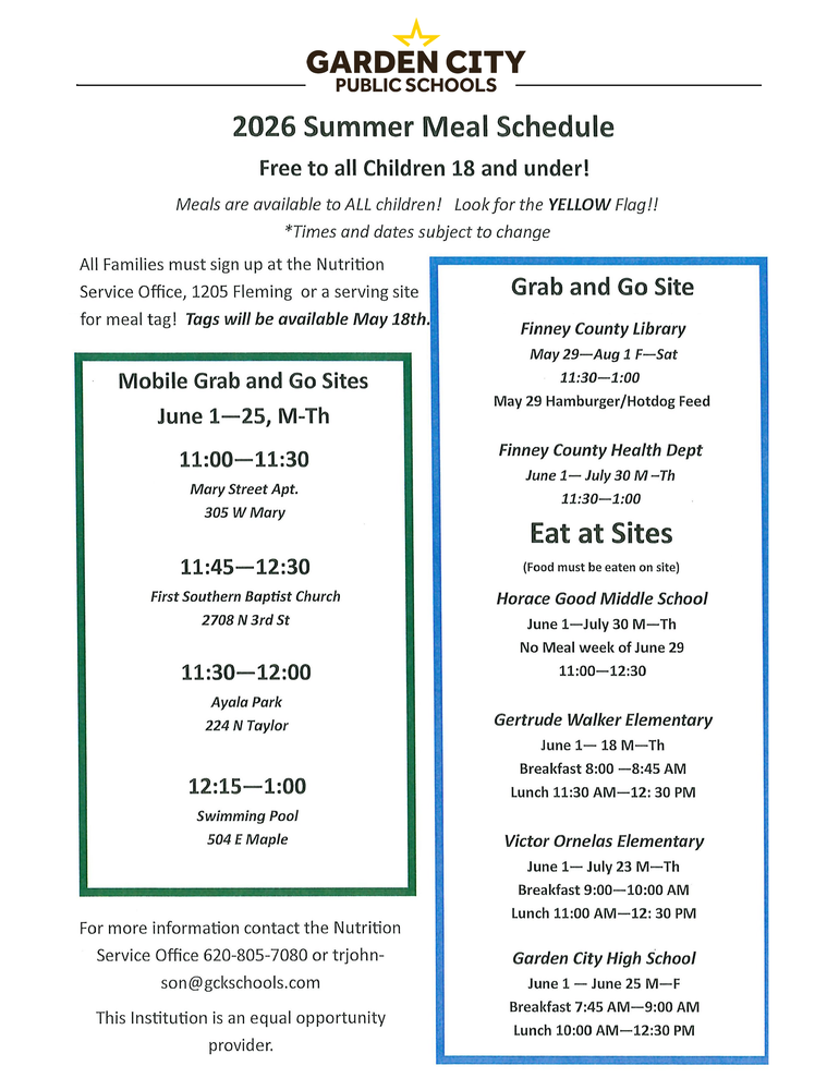 Summer Food Service Program 