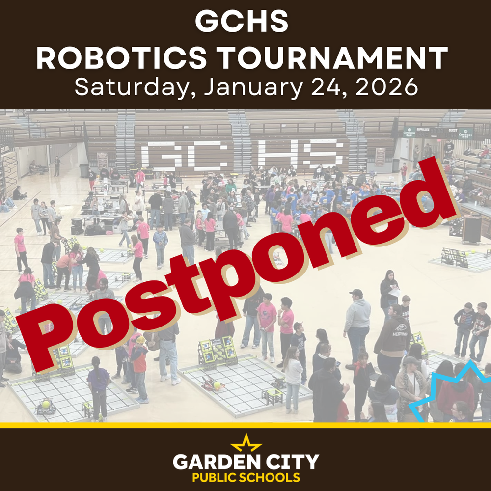 Robotics Tournament Postponed