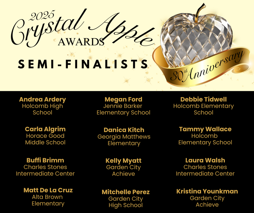 Crystal Apple Semi-finalists