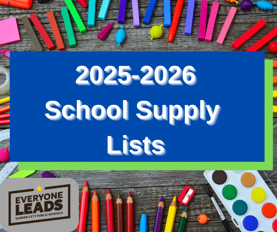 School Supply List 