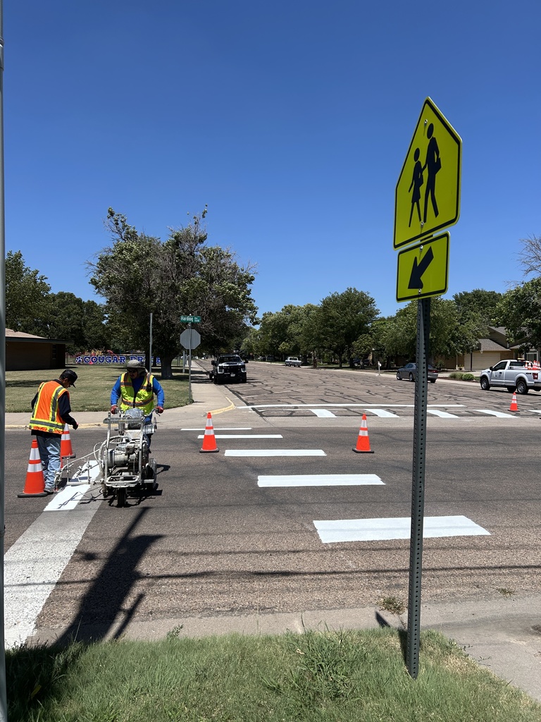 Painting Crosswalks 