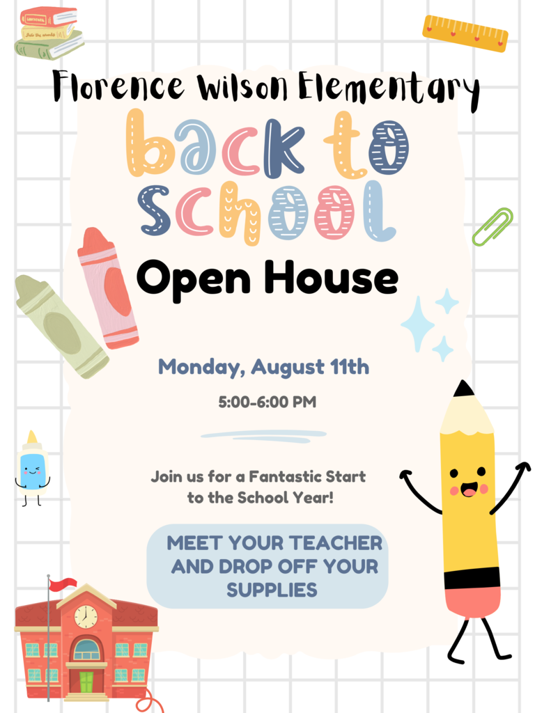 Join us for Open House on Monday, August 11th!
