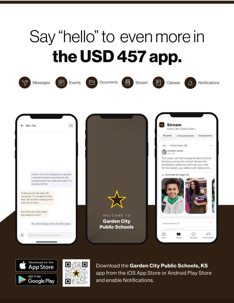 USD 457 Communication App