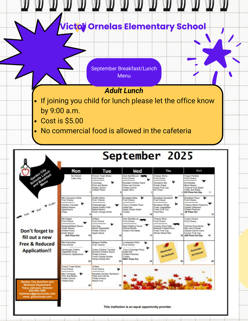 September VO family newsletter
