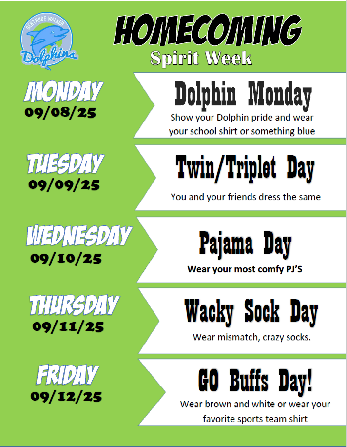 Homecoming Spirit Week