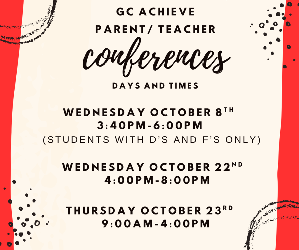 Fall Parent Teacher Conferences