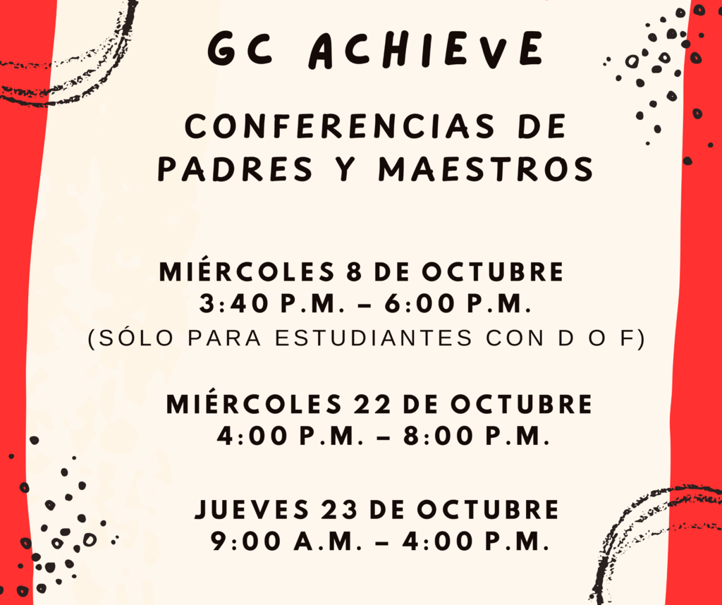 Fall Parent Teacher Conferences