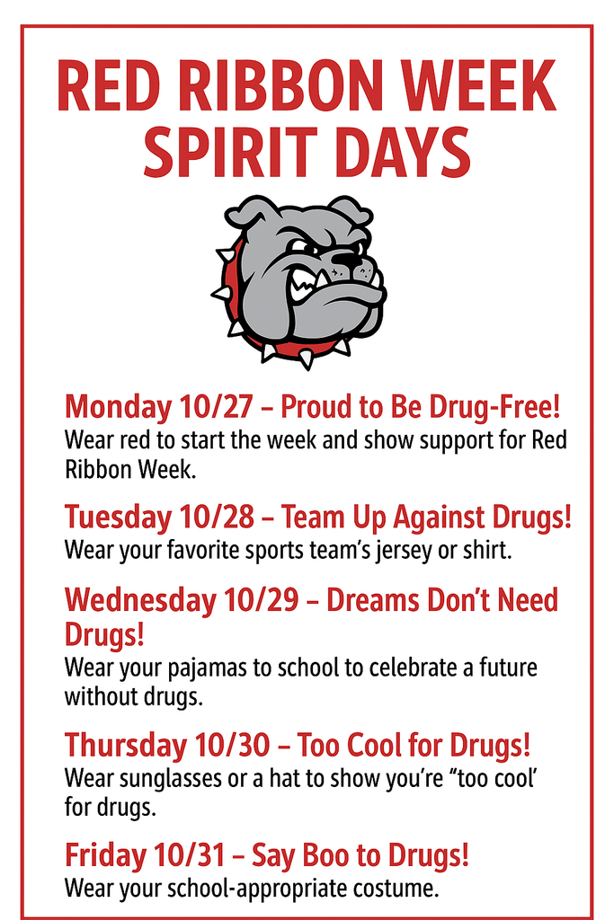 Red Ribbon Week Flyer