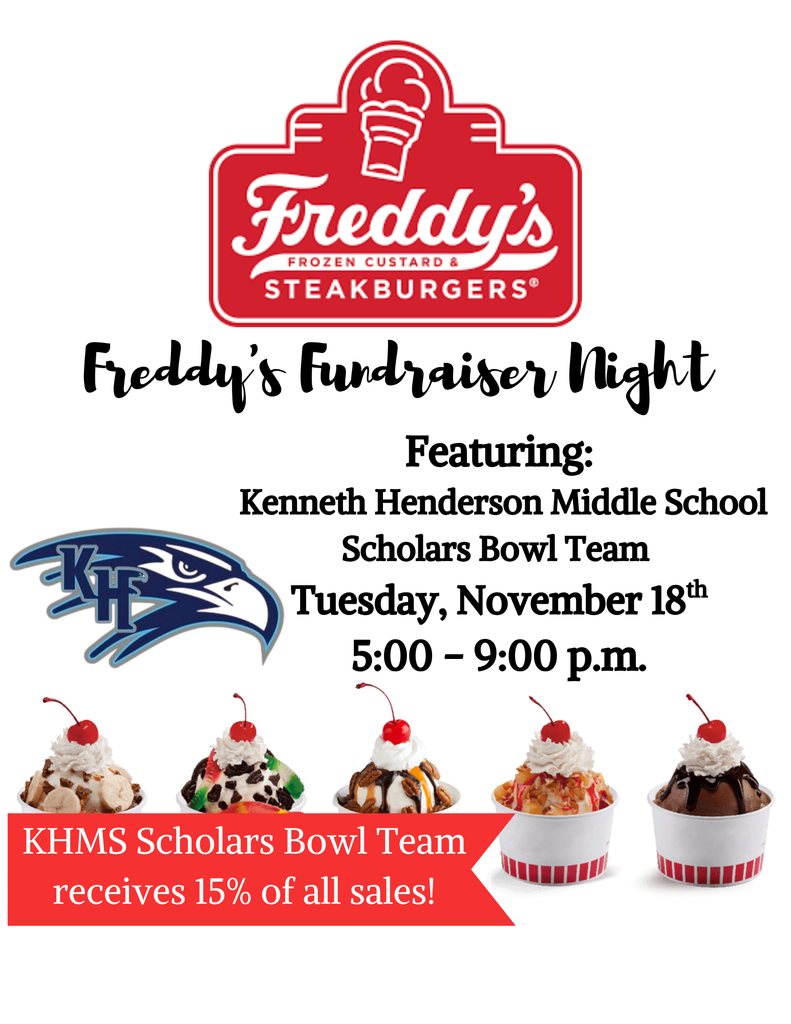 Freddy's Fundraiser 