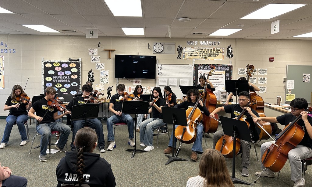 GCHS Chamber Orchestra at Charles Stones Intermediate Center 
