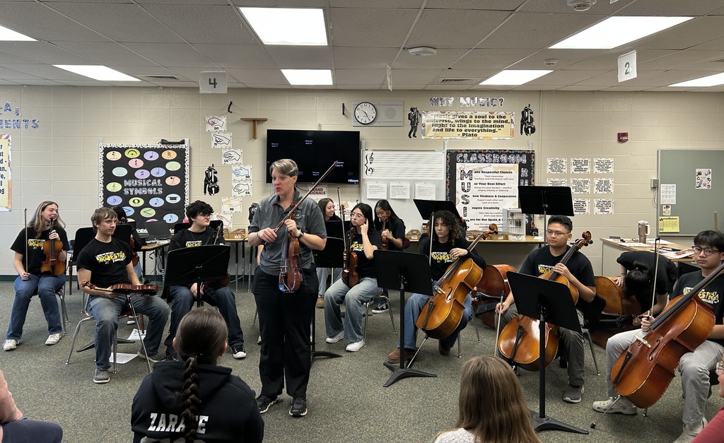 GCHS Chamber Orchestra at Charles Stones Intermediate Center 