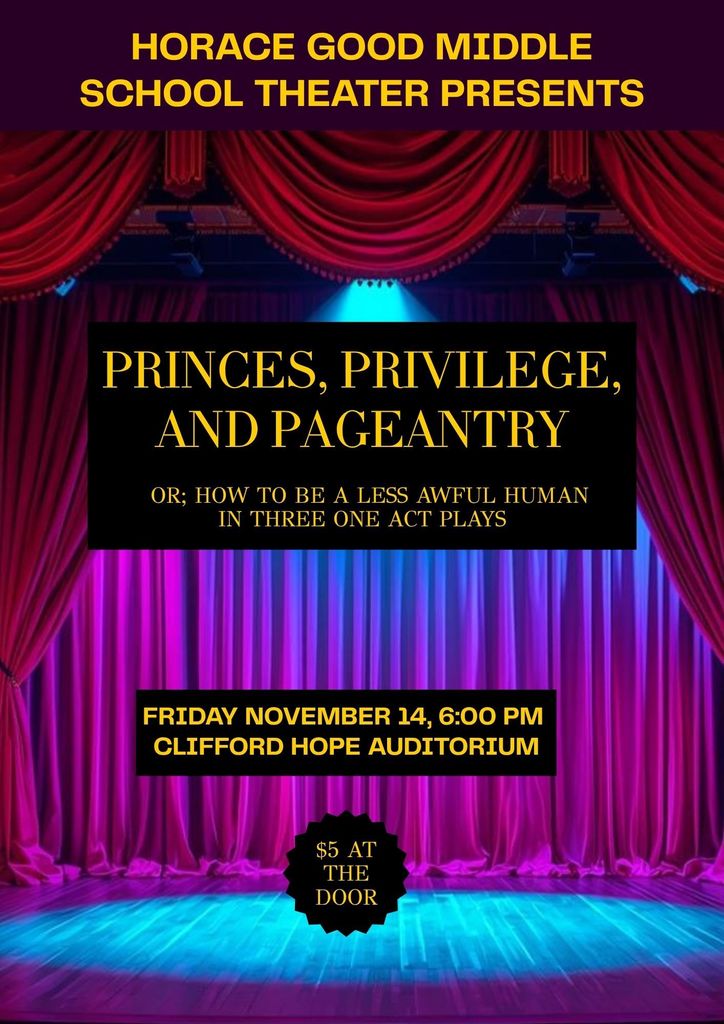 Horace Good Middle School Play 