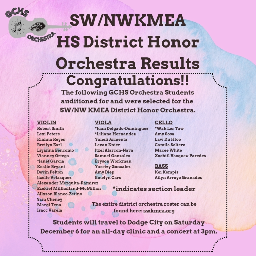 GCSH Honor Orchestra