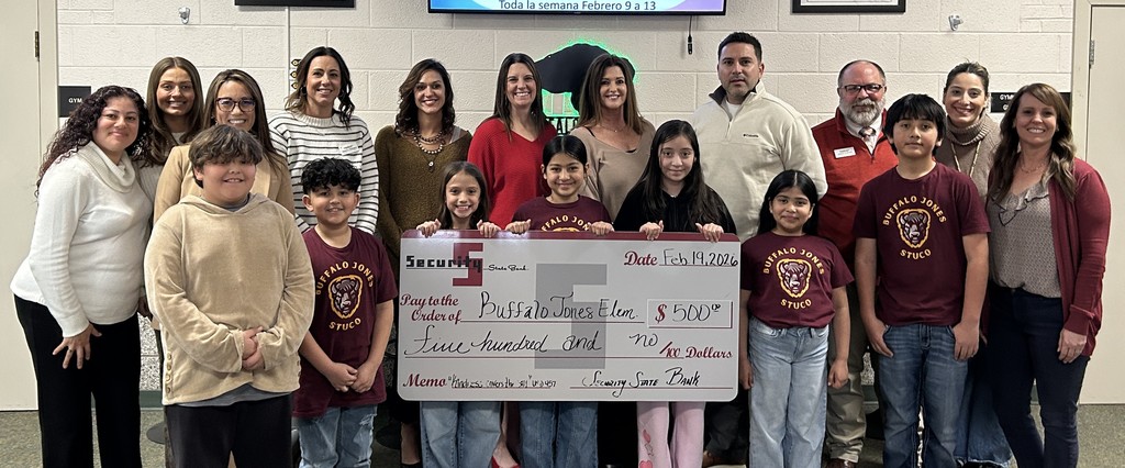Buffalo Jones Elementary Check Presentation 