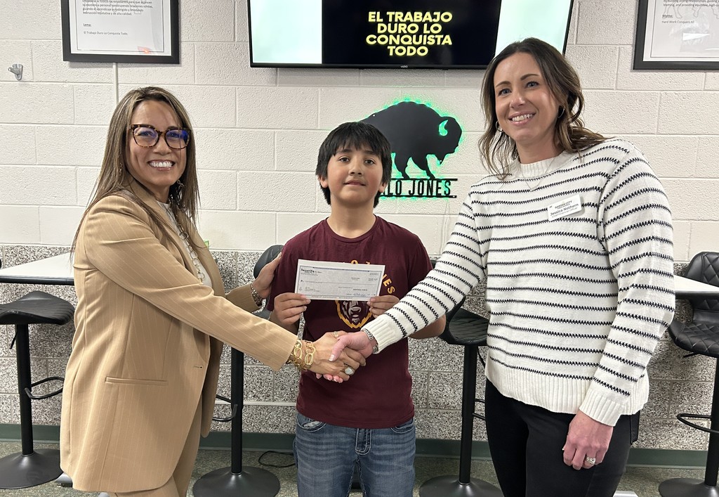 Buffalo Jones Check Presentation 