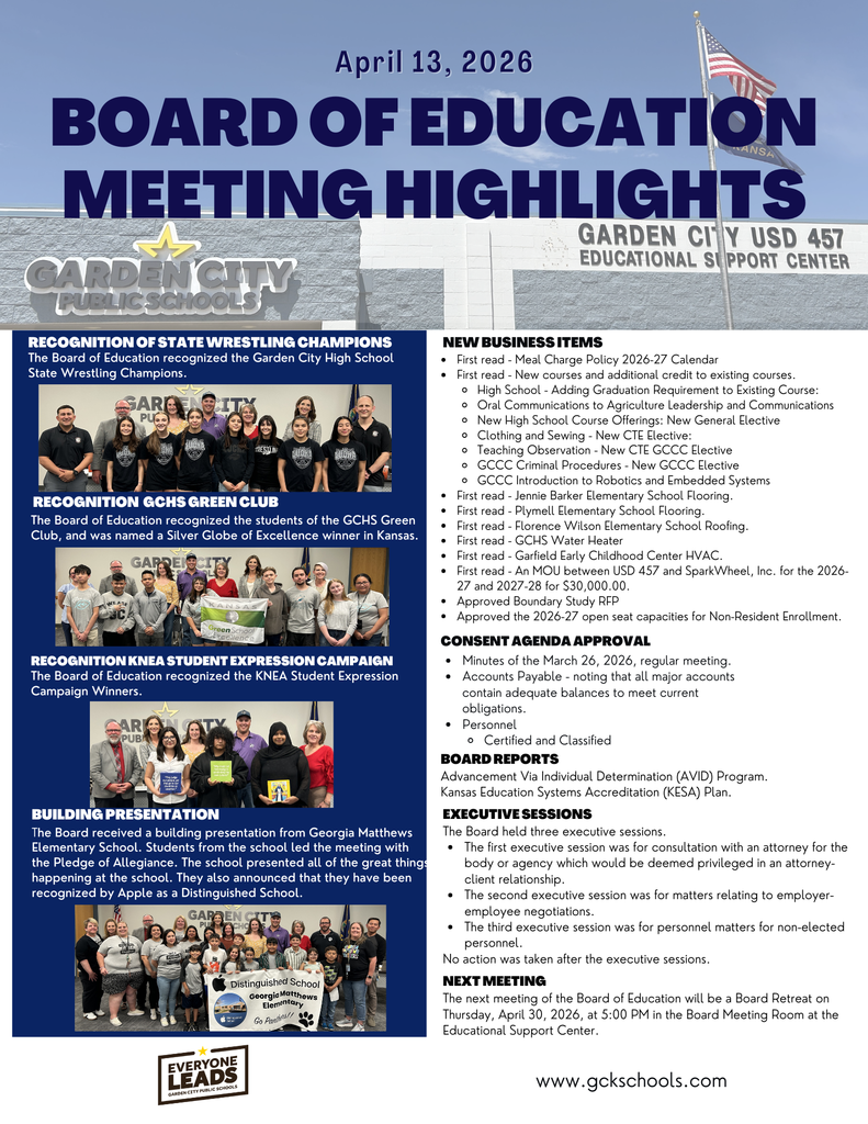 Board of Education Meeting 