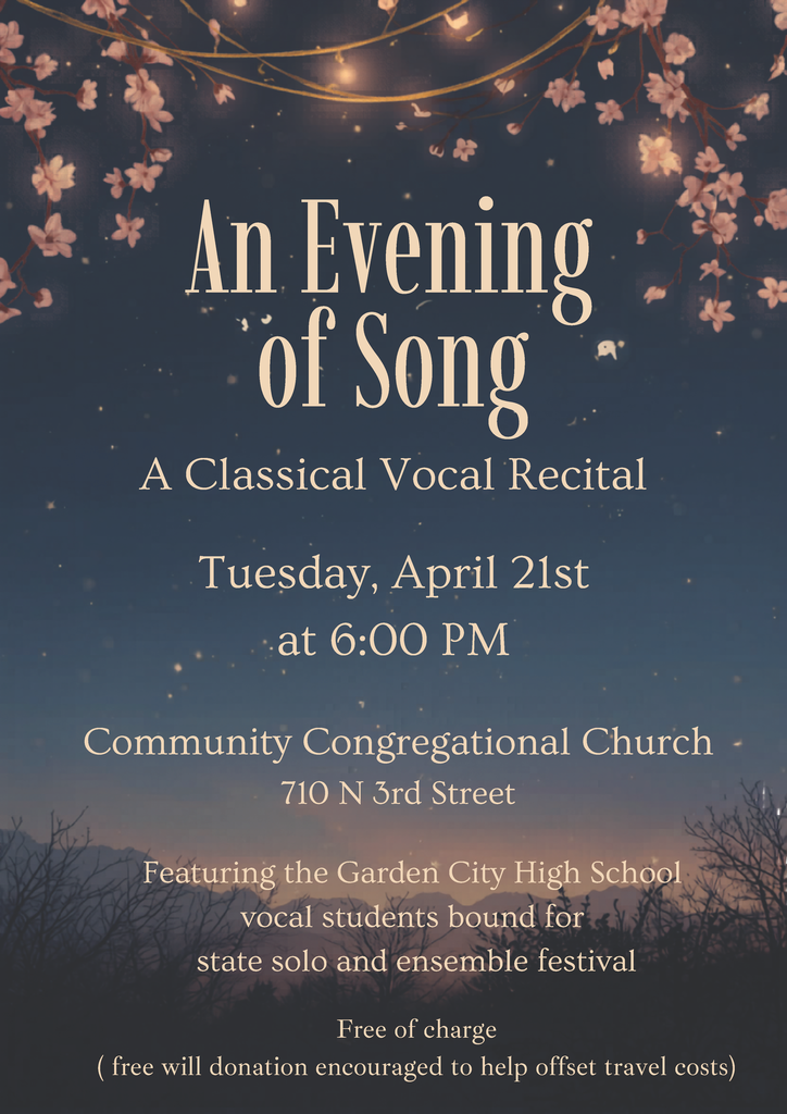 GCHS Vocal Concert Recital